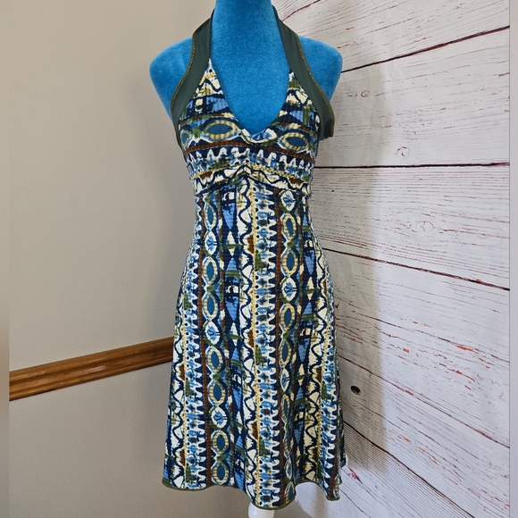 Autumn Teneyl Halter Dress  Organic Size Small - Picture 3 of 15